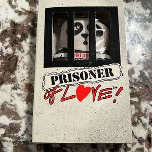 Old school vintage retro style prisoner of love stuffed doll